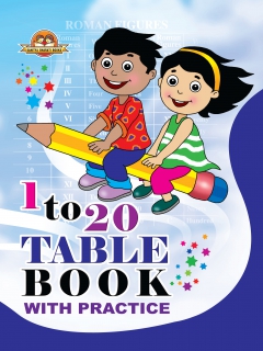 1 To 20 Table Book
